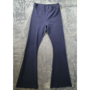 Offline By Aerie Womens L Long High Rise Flare Leggings Blue Yoga Pants